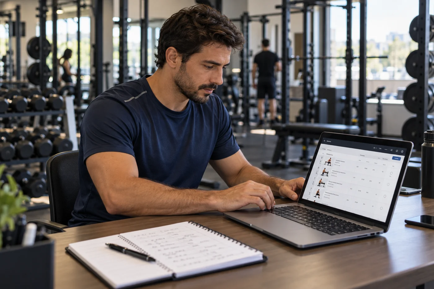 Acompanhamento do personal trainer